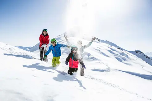 Aktiv ferie med familien. Skiløb for alle.