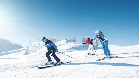 Nye mi9nder med familie og venner Wagrain