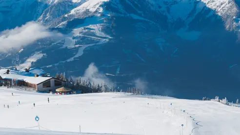 Leere Pisten Morgens Auf Der Schmittenhöhe Empty Slopes On The Schmittenhöhe (C) Zell Am See Kaprun Tourismus.74F0833e Original