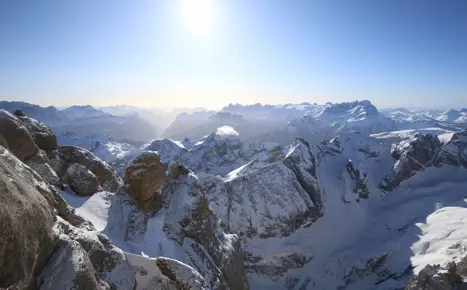Billeder fra Tour di Dolomiti