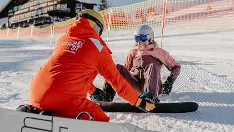 Prøv kræfter med snowboard i Lofer