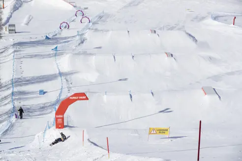 Familie funpark til alle niveauer i Saalbach