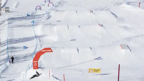 Familie funpark til alle niveauer i Saalbach
