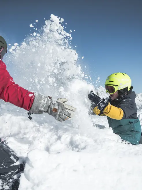 Leg med familien i Skicircus Saalbach Hinterglemm Leogang Fieberbrunn