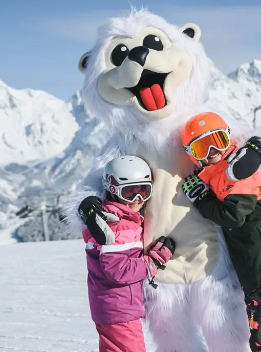 Familieskiløb i gode omgivelser i Maria Alm