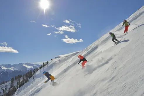 Udfordrende pister i Serfaus Fiss Ladis