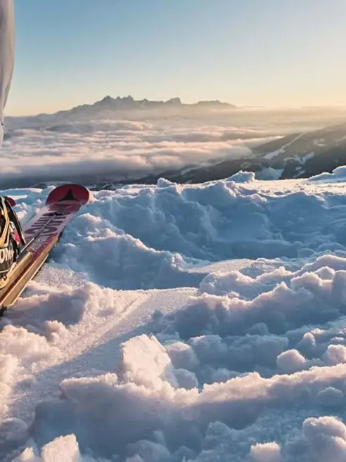 Offpiste skiløb i Wagrain