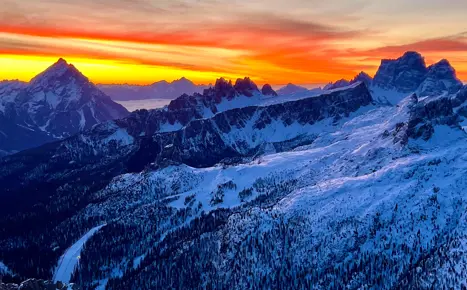 Billeder fra Tour di Dolomiti