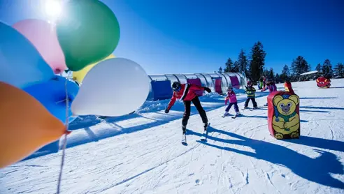 Dansk skiskole til børn i Wagrain