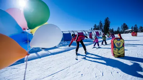 Dansk skiskole til børn i Wagrain