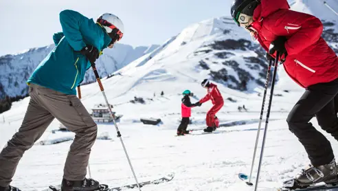 Skiferie med famlien på børnenes præmisser