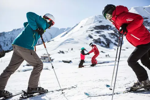 Skiferie med famlien på børnenes præmisser