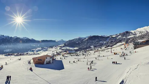 Højt beliggende skiområde Serfaus Fiss Ladis