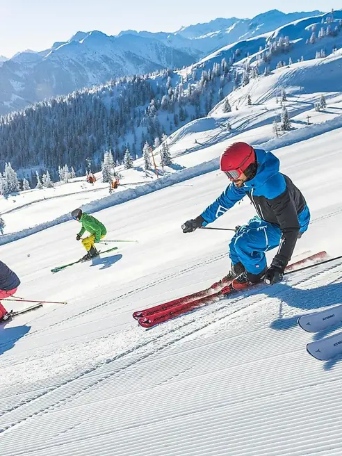 Skiløb for alle. Gode pister Flachau