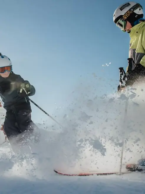 Godt børneområde og begynderområde Lofer