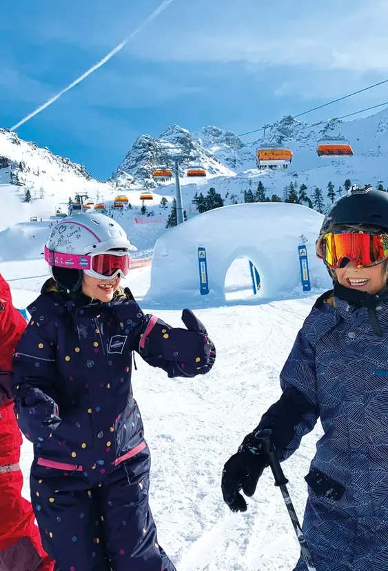 Smil, grin og sjov på funslope i Schladming