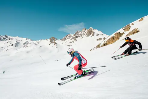 Billeder fra Tignes