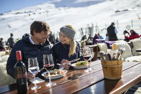 Lækker mad og lokale råvarer Serfaus Fiss Ladis