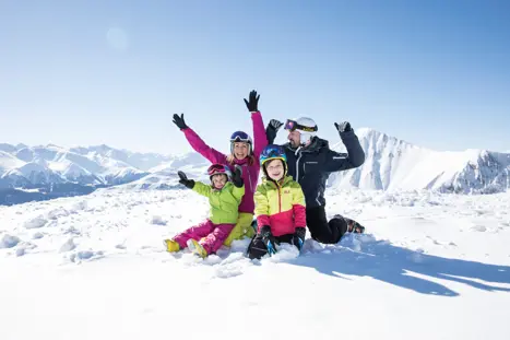 Sjov med familie og venner i Serfaus Fiss Ladis