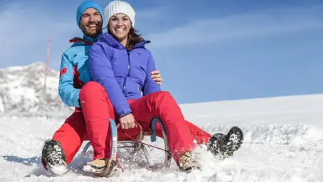 Prøv kælkebanen i Maria Alm