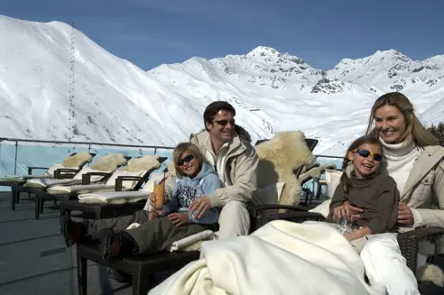 Skilounge og afterski Serfaus Fiss Ladis