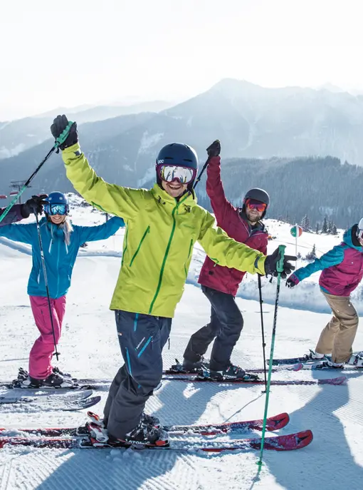 Sjov skiferie med vennerne i Wagrain