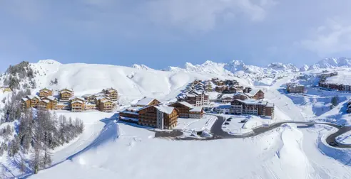 Nortlander, skidresa i La Plagne