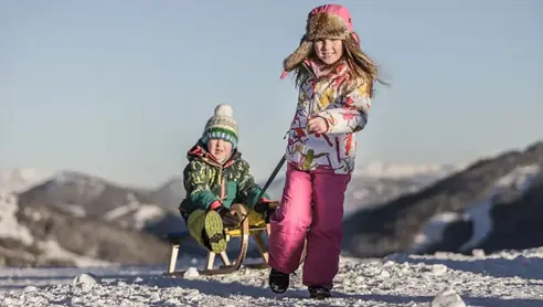 Kælkebakke for hele familien i Maria Alm