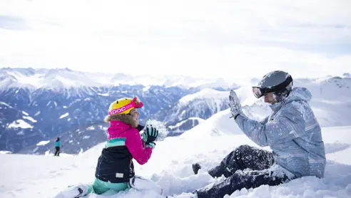 Sneboldkamp i Serfaus Fiss Ladis