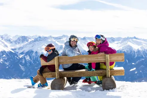 Familietid på skiferie i Serfaus Fiss Ladis