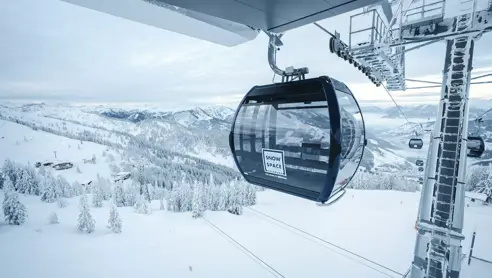 Store kabinelifte i Flachau med stor kapacitet