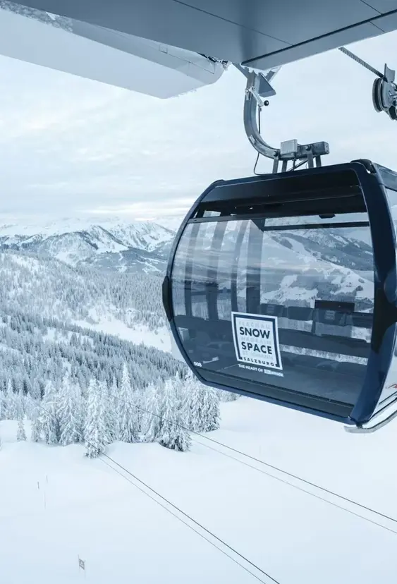 Store kabinelifte i Flachau med stor kapacitet