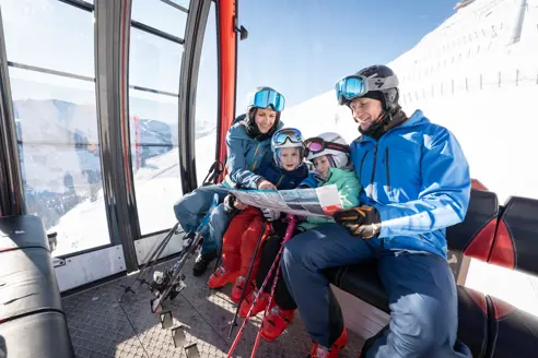 Skiferie for hele familien i Saalbach