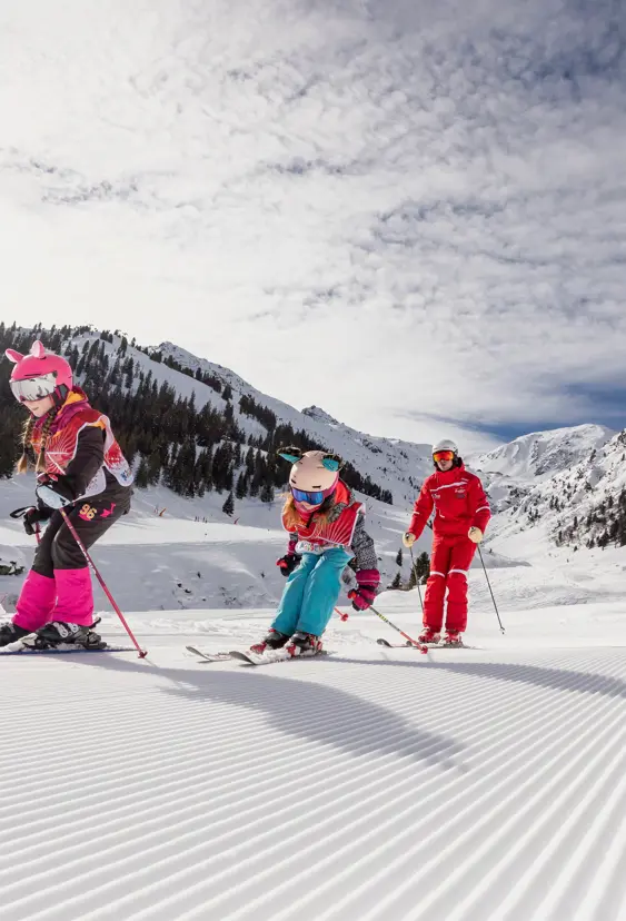 Skidresa med små barn