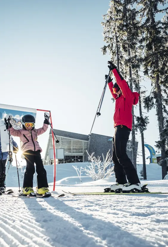 Skidsemester med barn