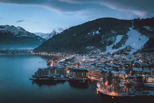 Abenstimmung Zell Am See Evening View Of Zell Am See C Zell Am See Kaprun Tourismus.6B3bab3e Original