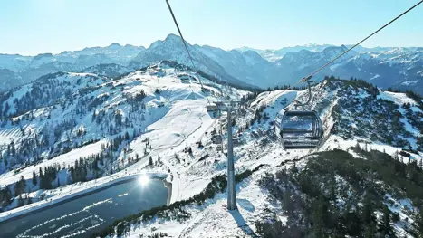 Godt skiområde i Østrig til alle niveauer