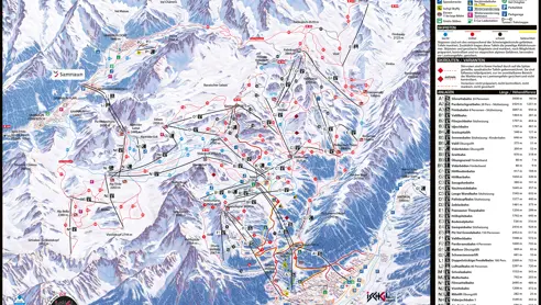 Pistekort Ischgl 2024