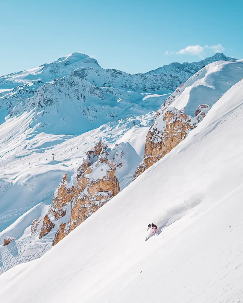 Få ett reseförslag på skidresan till Tignes