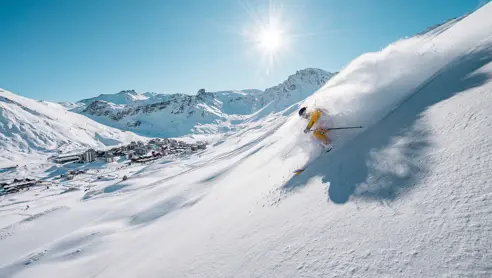 Nortlander, skidresa i Tignes