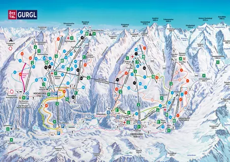 Pistekort Obergurgl 2024