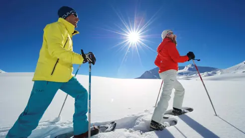 Snesko vandring i Serfaus Fiss Ladis