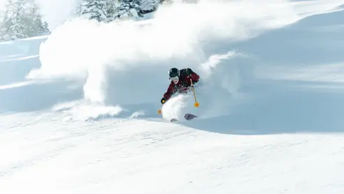 Puddersne og offpiste i Saalbach