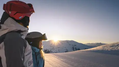 God udsigt i storslået natur. Alperne i Maria Alm