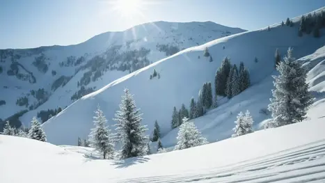 Gode sneforhold, snekanoner og solskin i Maria Alm