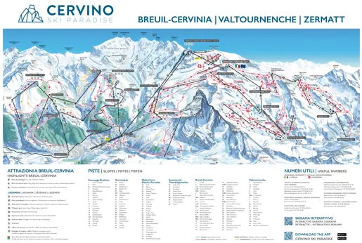 Cervinia Pistkarta