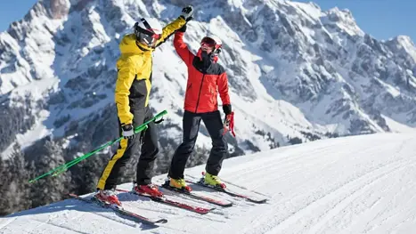 Lange dagsture på ski i Maria Alm