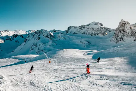 Billeder fra Tignes