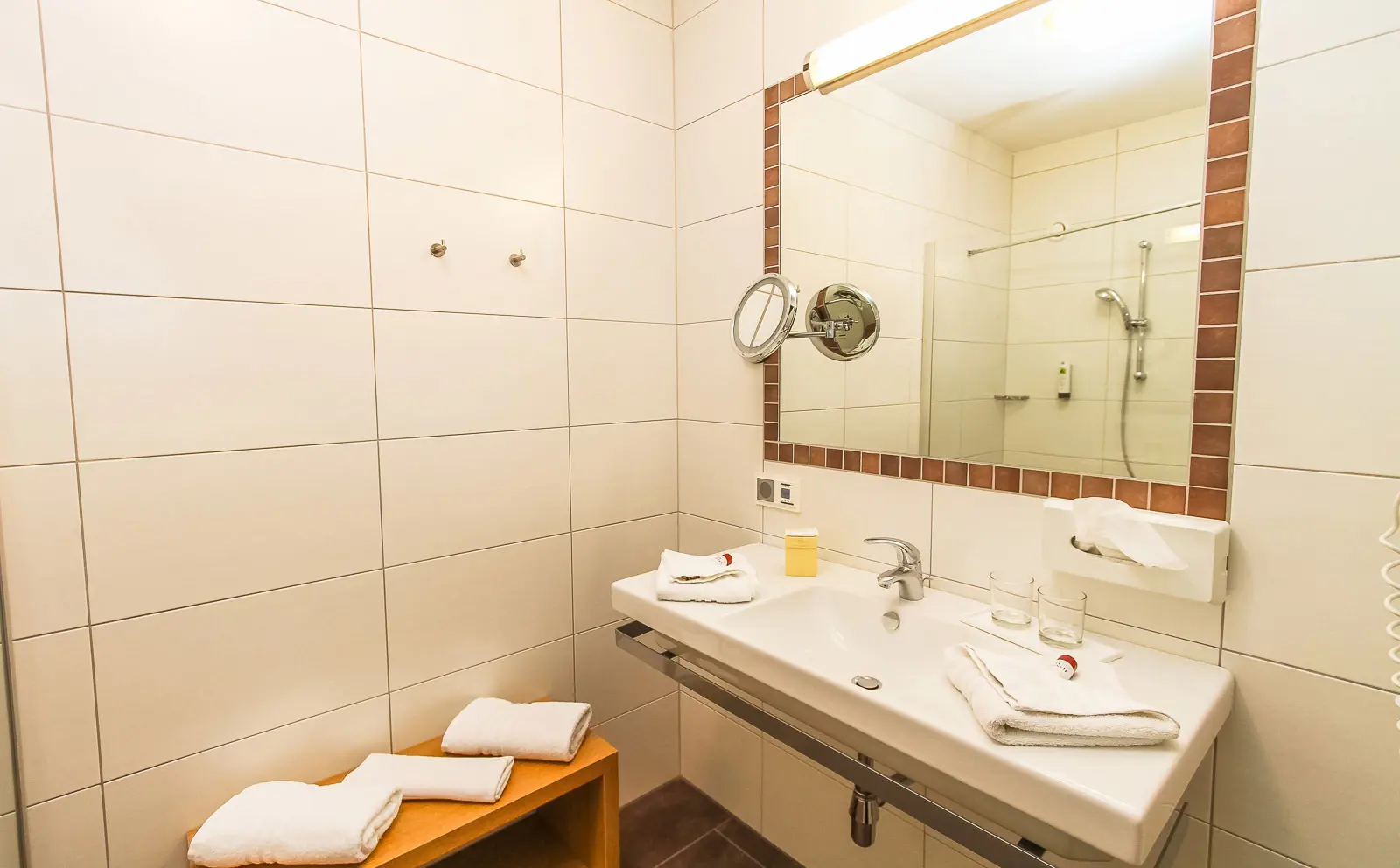 Hotel Almrausch bathroom