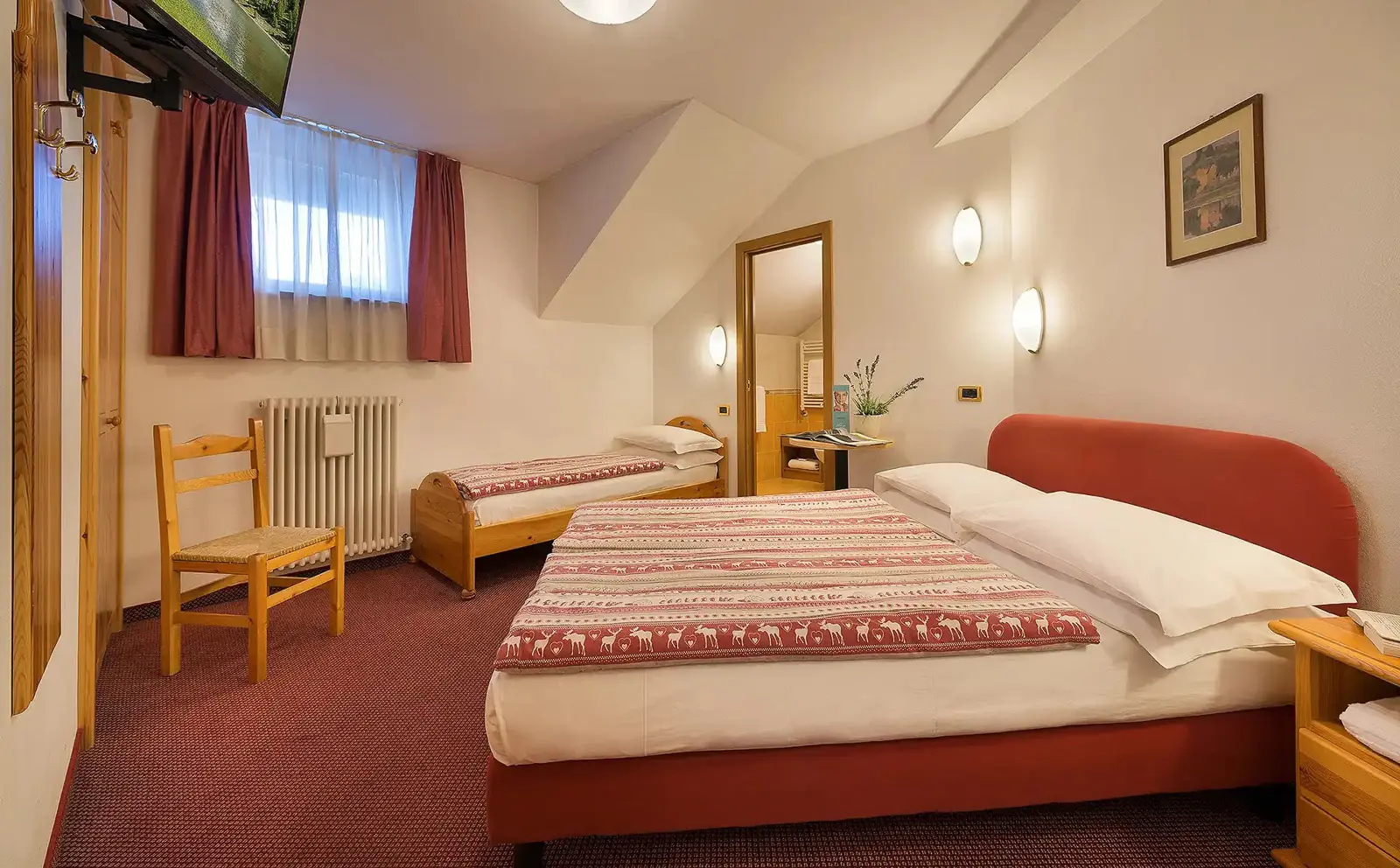 Dubbelrum "Standard" med 1 extrasäng